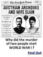 World War I started when a Serbian terrorist shot an Austro-Hungarian archduke in Sarajevo, Bosnia in 1914. But, it is much more complicated than that.